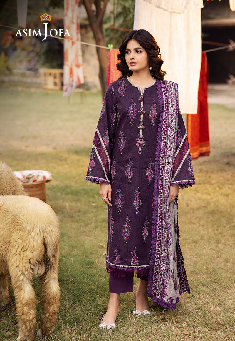 Asim Jofa | Prints Drop 2 | AJUBJ-27 - House Of Hania