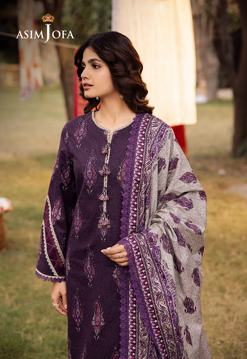 Asim Jofa | Prints Drop 2 | AJUBJ-27 - House Of Hania
