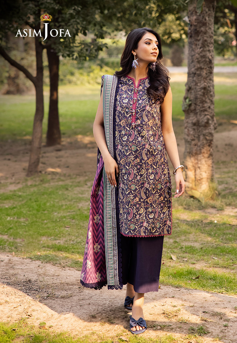 Asim Jofa | Prints Drop 2 | AJUBJ-30 - House Of Hania