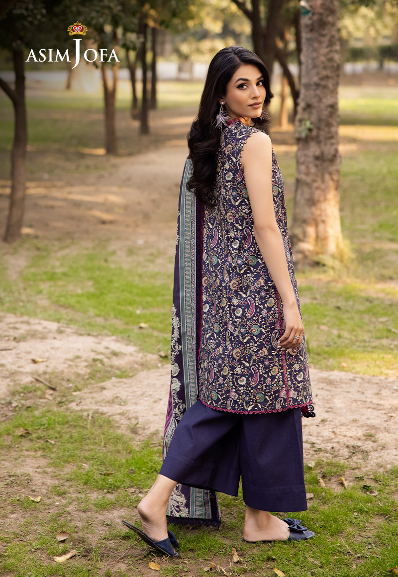Asim Jofa | Prints Drop 2 | AJUBJ-30 - House Of Hania