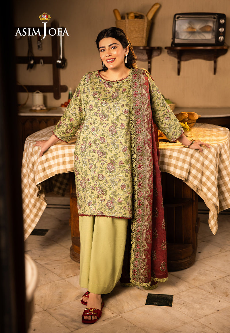 Asim Jofa | Prints Drop 2 | AJUBJ-31 - House Of Hania