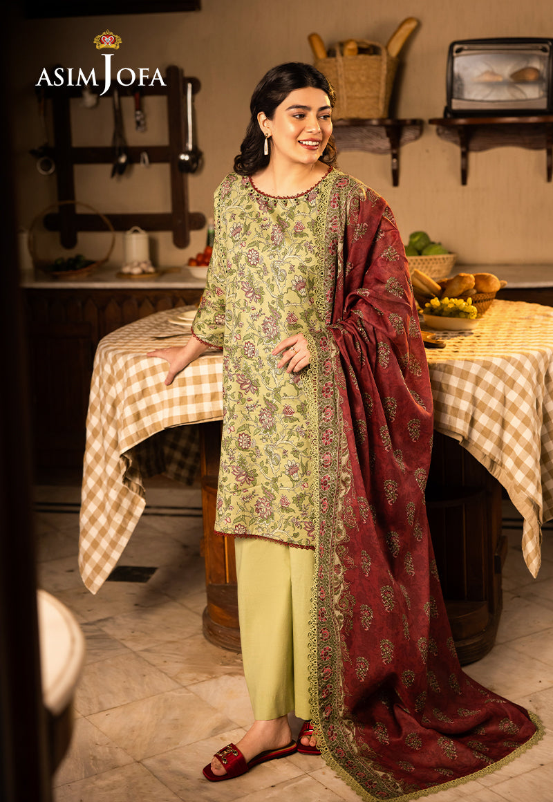 Asim Jofa | Prints Drop 2 | AJUBJ-31 - House Of Hania