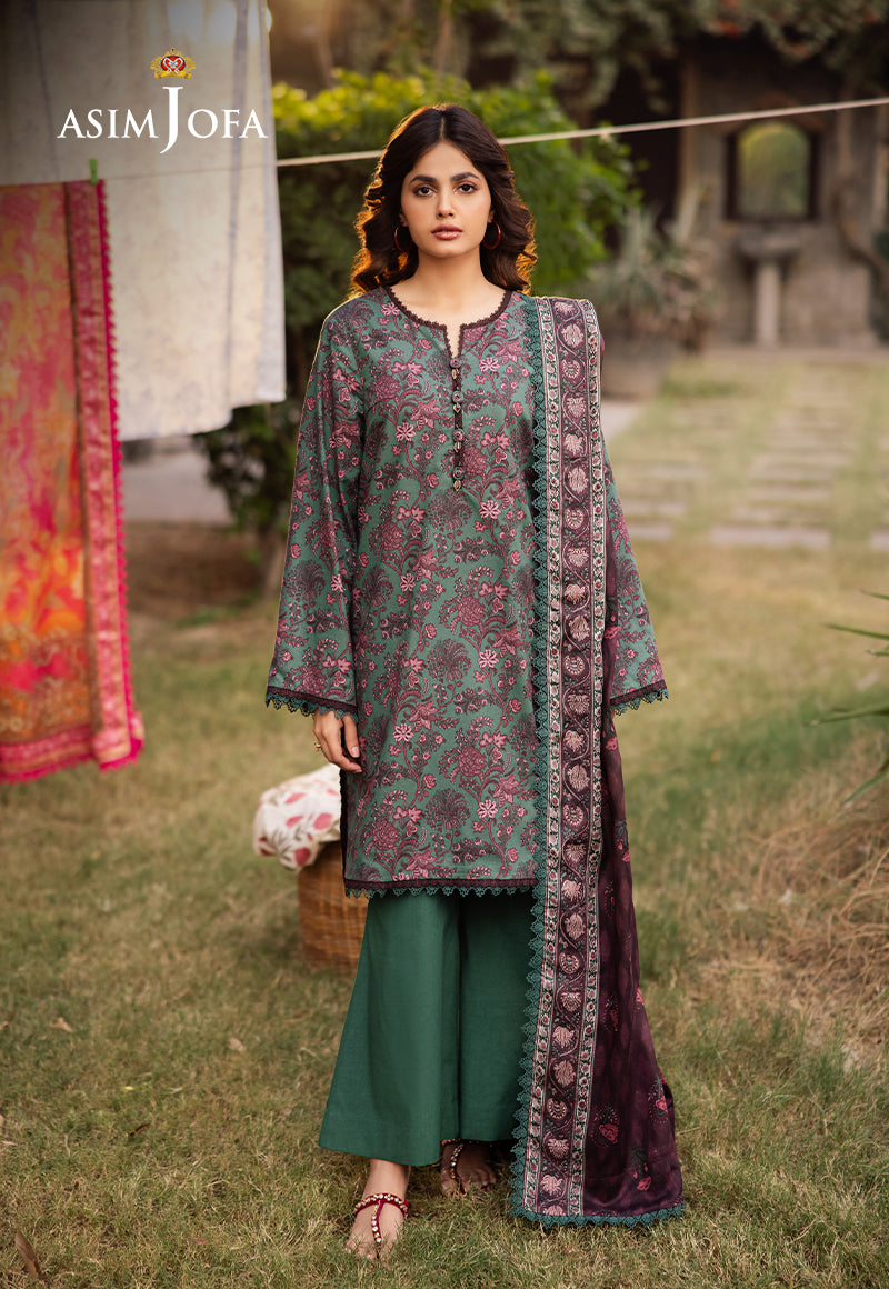 Asim Jofa | Prints Drop 2 | AJUBJ-32 - House Of Hania