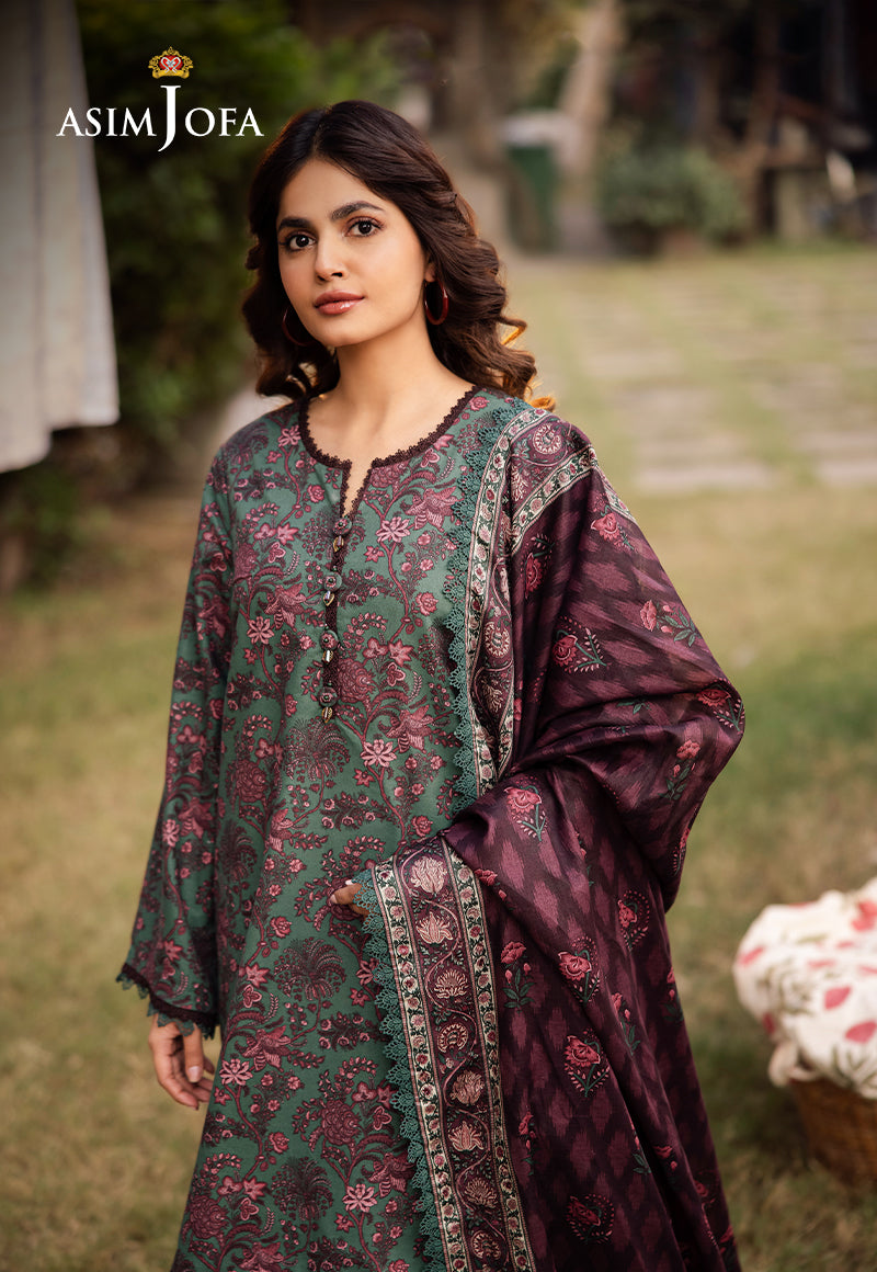 Asim Jofa | Prints Drop 2 | AJUBJ-32 - House Of Hania