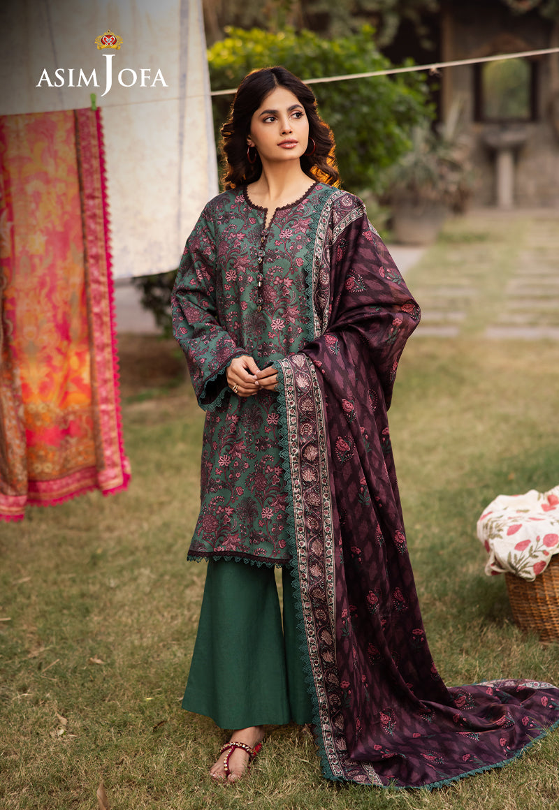 Asim Jofa | Prints Drop 2 | AJUBJ-32 - House Of Hania
