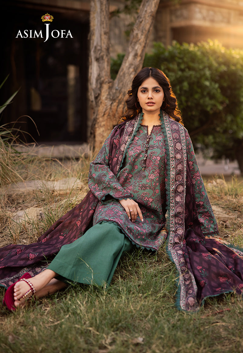 Asim Jofa | Prints Drop 2 | AJUBJ-32 - House Of Hania