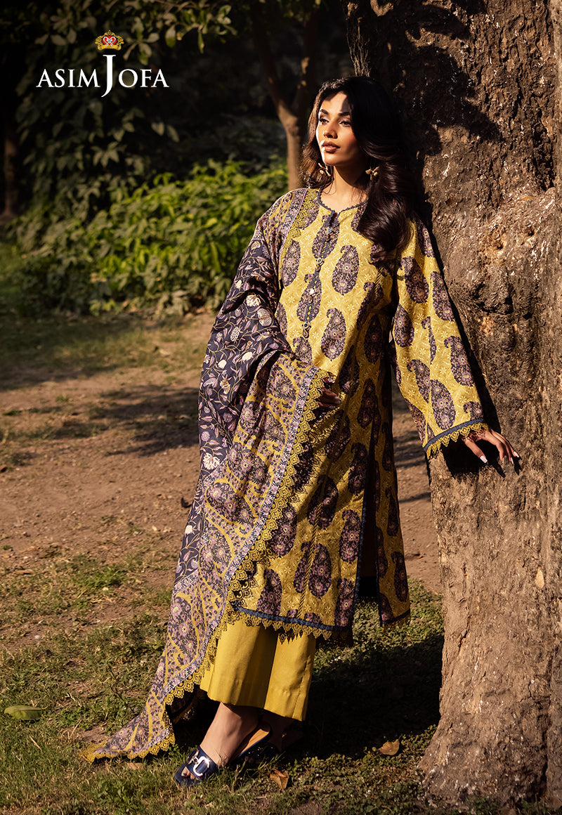 Asim Jofa | Prints Drop 2 | AJUBJ-33 - House Of Hania