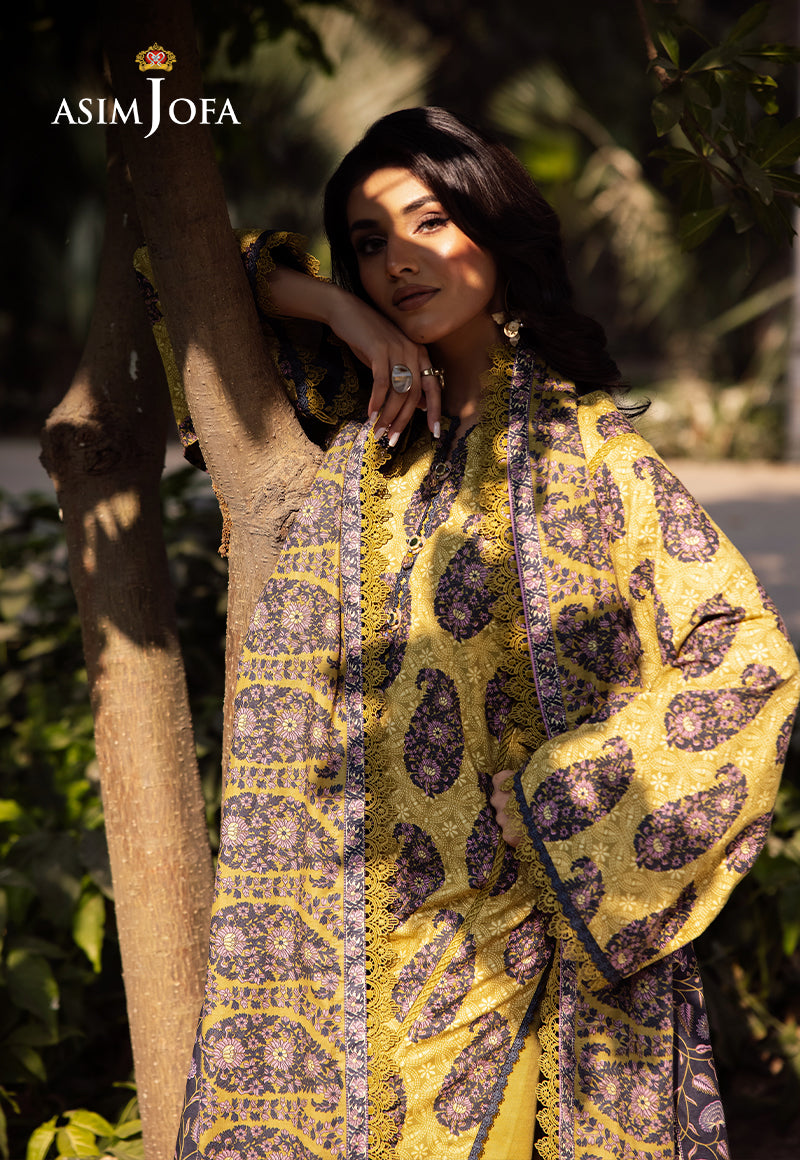Asim Jofa | Prints Drop 2 | AJUBJ-33 - House Of Hania