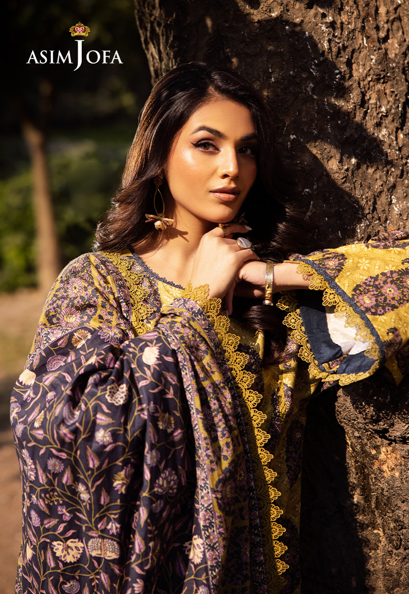 Asim Jofa | Prints Drop 2 | AJUBJ-33 - House Of Hania