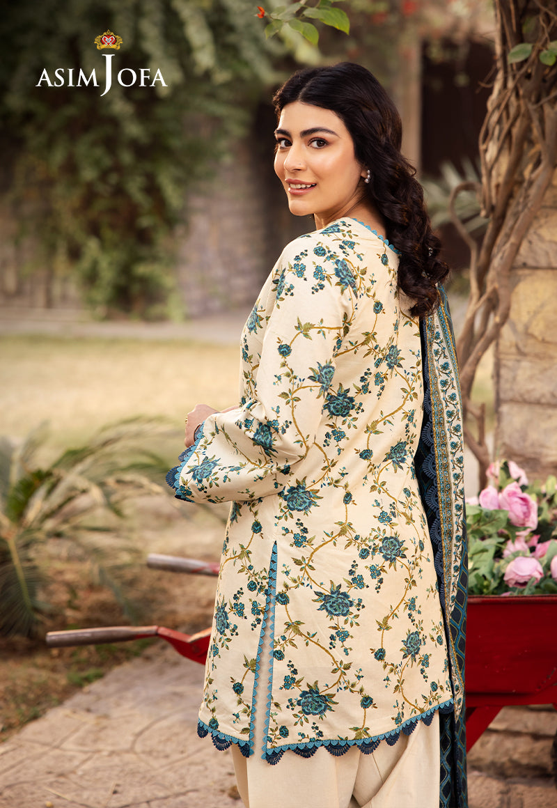 Asim Jofa | Prints Drop 2 | AJUBJ-34 - House Of Hania