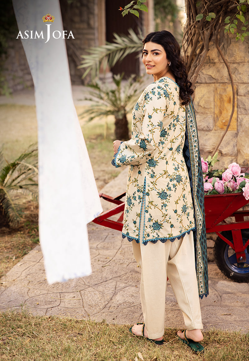 Asim Jofa | Prints Drop 2 | AJUBJ-34 - House Of Hania