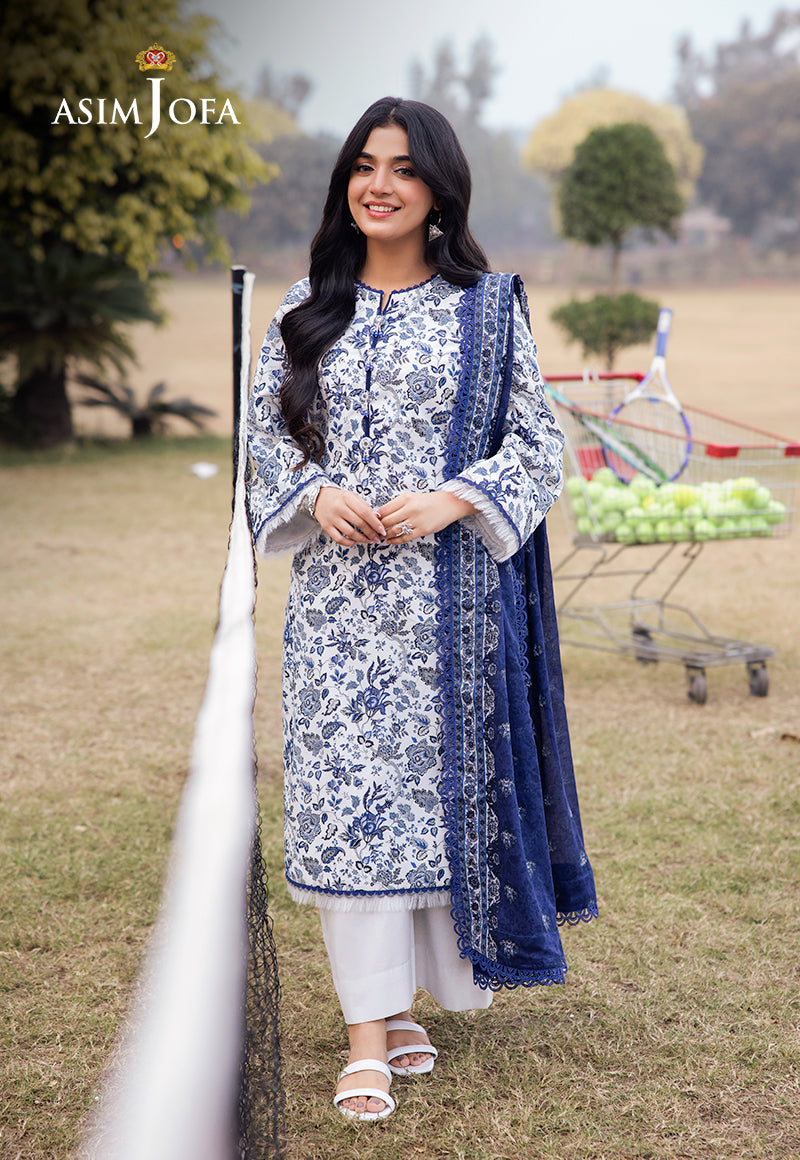 Asim Jofa | Prints Drop 2 | AJUBJ-35 - House Of Hania