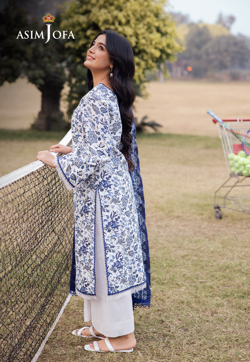 Asim Jofa | Prints Drop 2 | AJUBJ-35 - House Of Hania