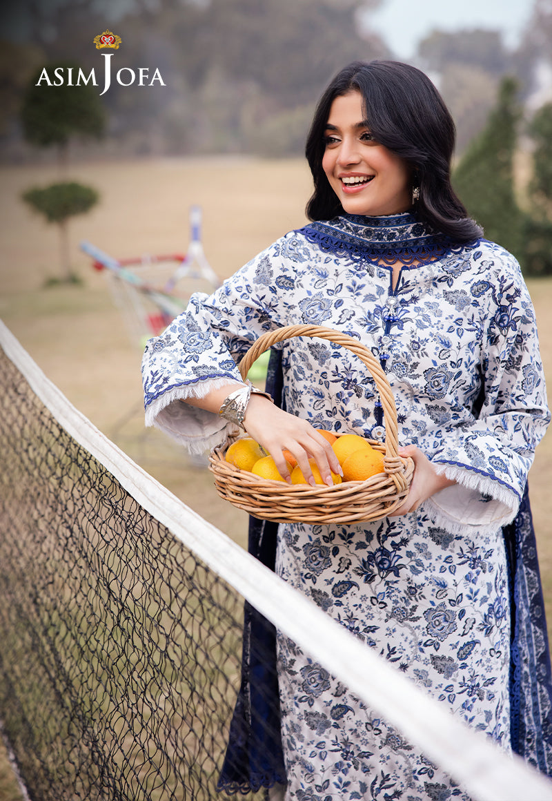 Asim Jofa | Prints Drop 2 | AJUBJ-35 - House Of Hania