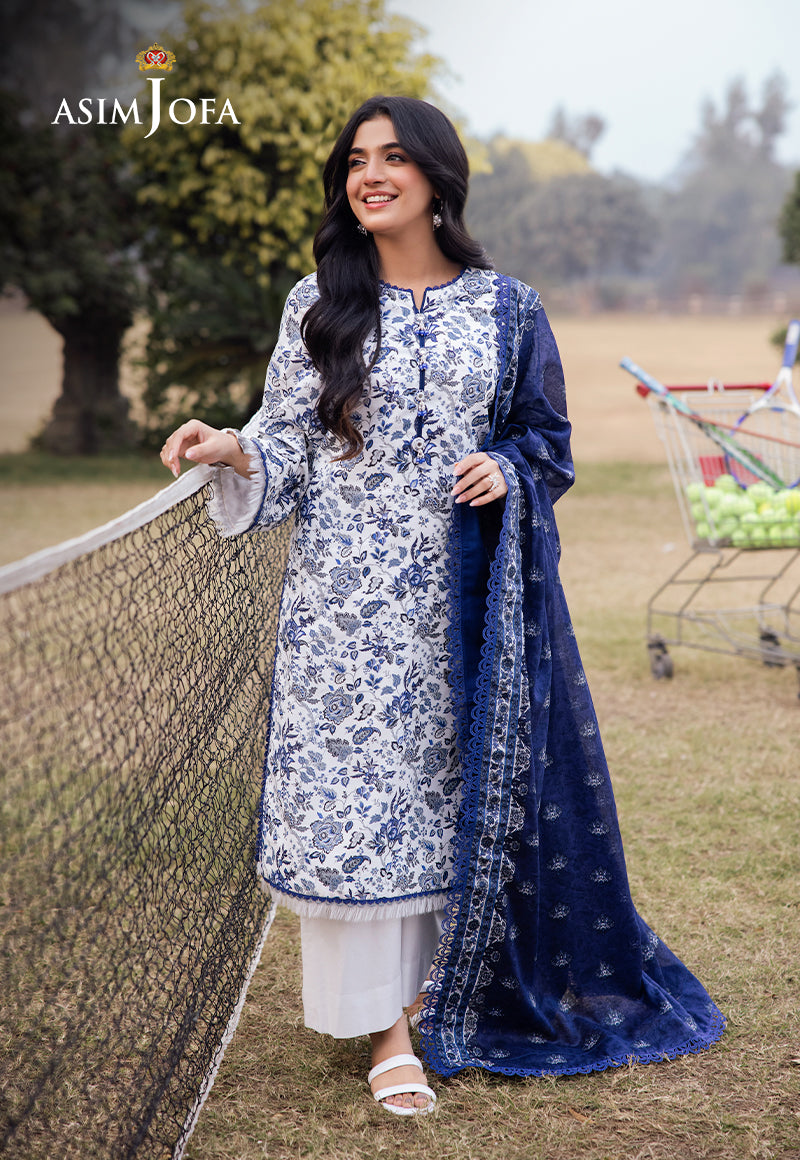 Asim Jofa | Prints Drop 2 | AJUBJ-35 - House Of Hania