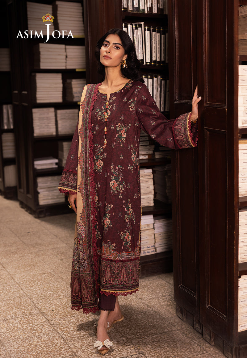 Asim Jofa | Prints Drop 2 | AJUBJ-44 - House Of Hania