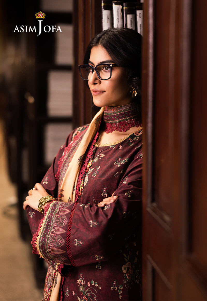 Asim Jofa | Prints Drop 2 | AJUBJ-44 - House Of Hania