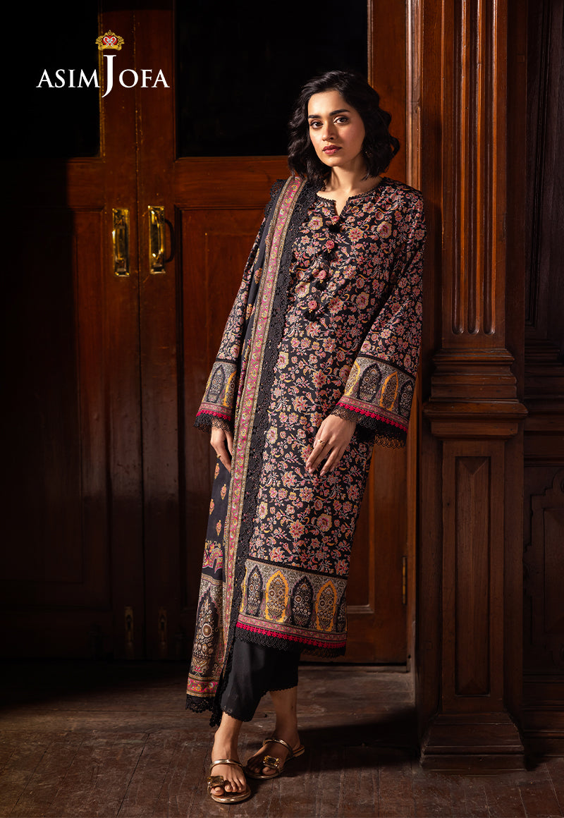 Asim Jofa | Prints Drop 2 | AJUBJ-45 - House Of Hania
