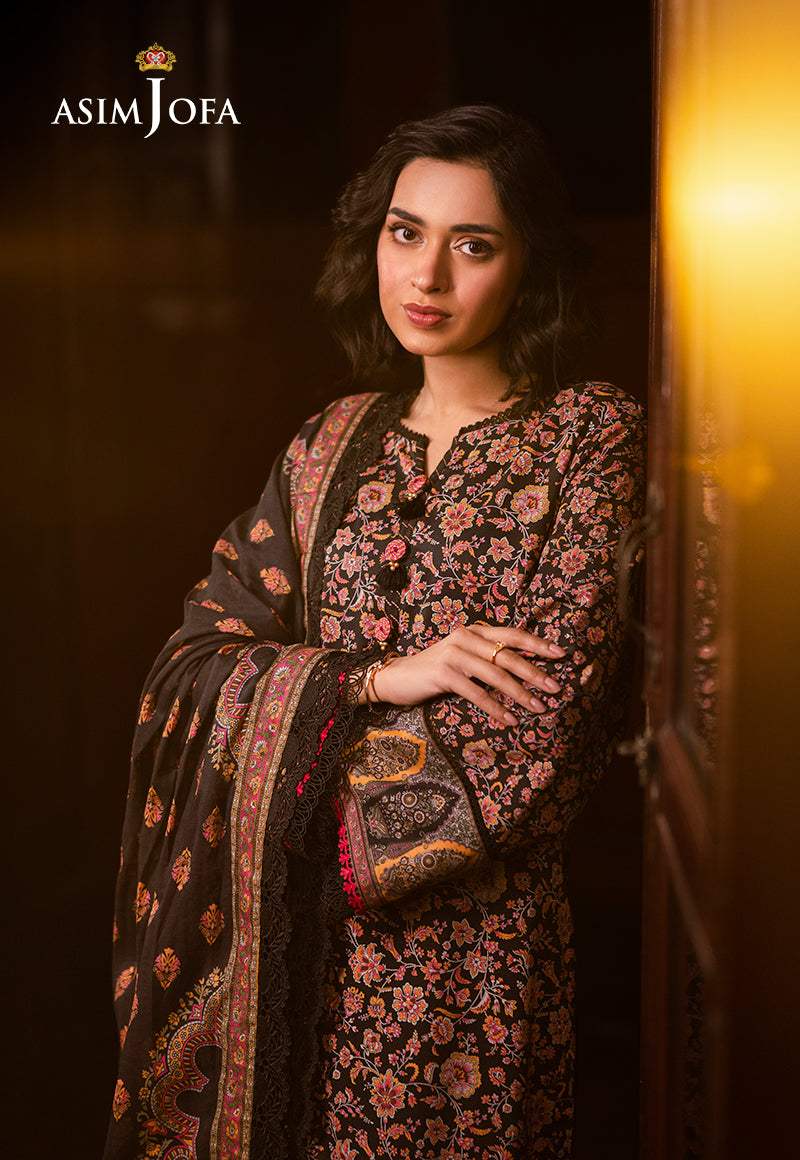 Asim Jofa | Prints Drop 2 | AJUBJ-45 - House Of Hania