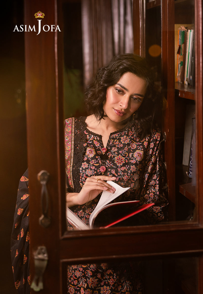 Asim Jofa | Prints Drop 2 | AJUBJ-45 - House Of Hania