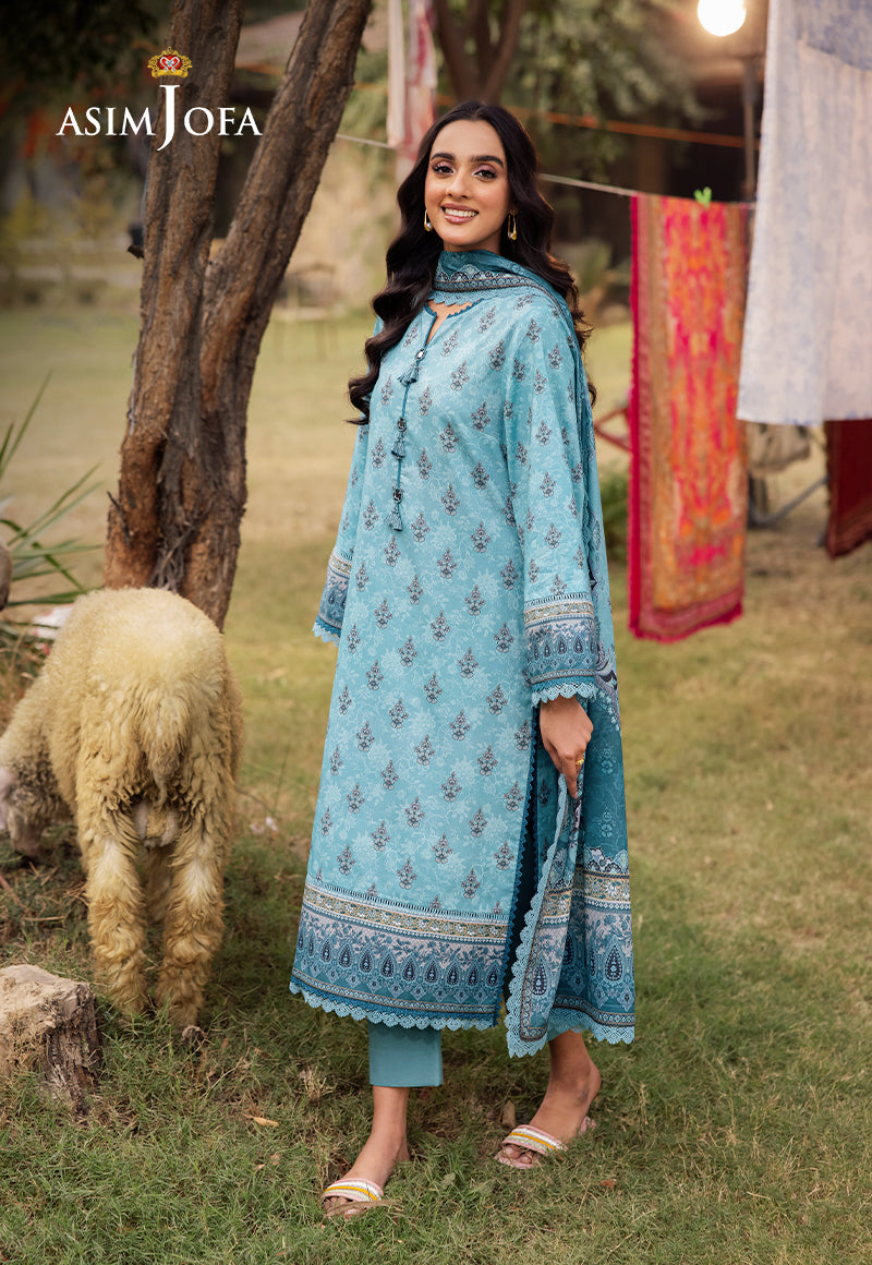 Asim Jofa | Prints Drop 2 | AJUBJ-46 - House Of Hania