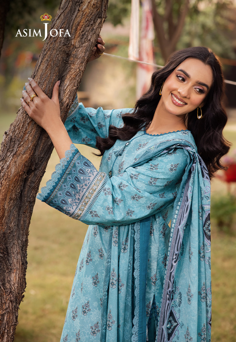 Asim Jofa | Prints Drop 2 | AJUBJ-46 - House Of Hania