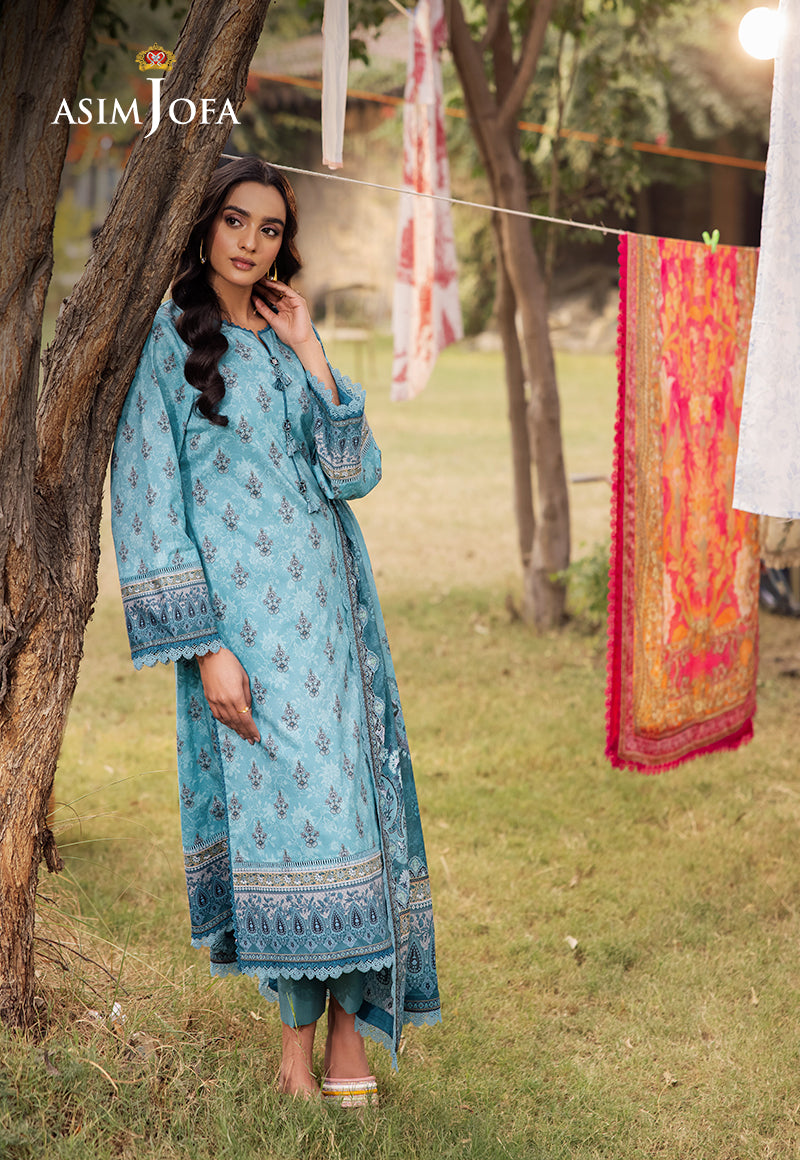 Asim Jofa | Prints Drop 2 | AJUBJ-46 - House Of Hania
