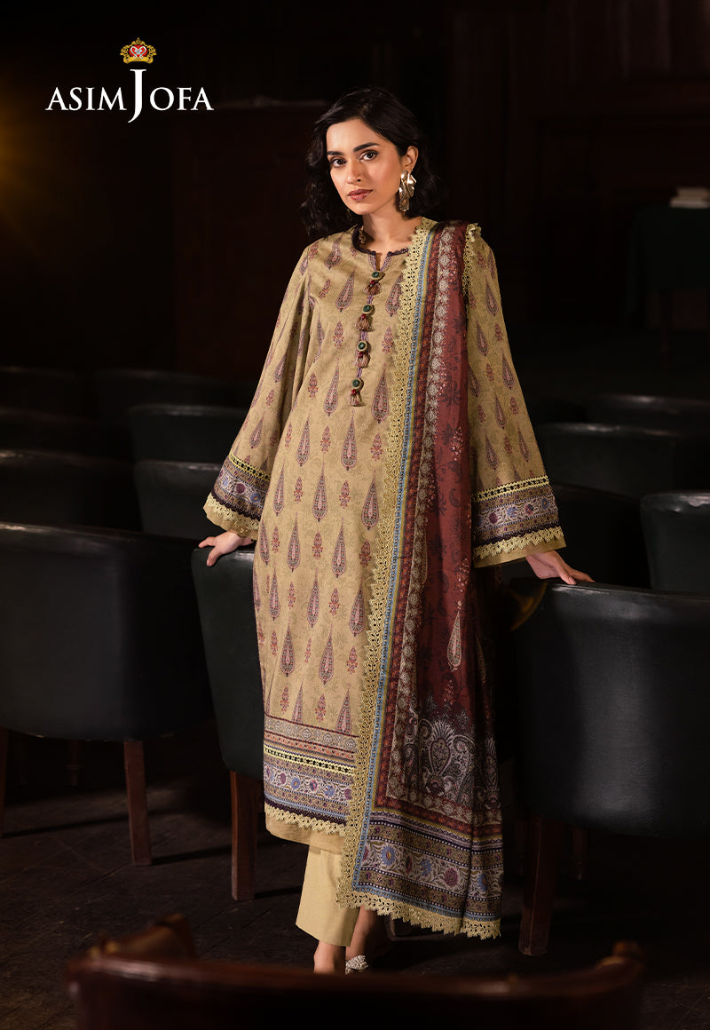 Asim Jofa | Prints Drop 2 | AJUBJ-47 - House Of Hania