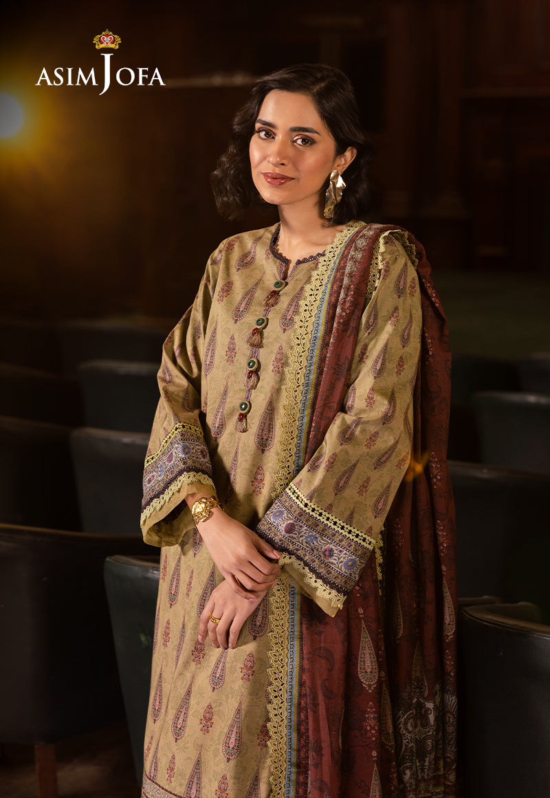 Asim Jofa | Prints Drop 2 | AJUBJ-47 - House Of Hania