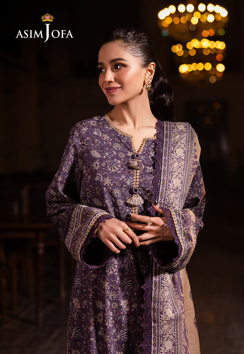 Asim Jofa | Prints Drop 2 | AJUBJ-48 - House Of Hania
