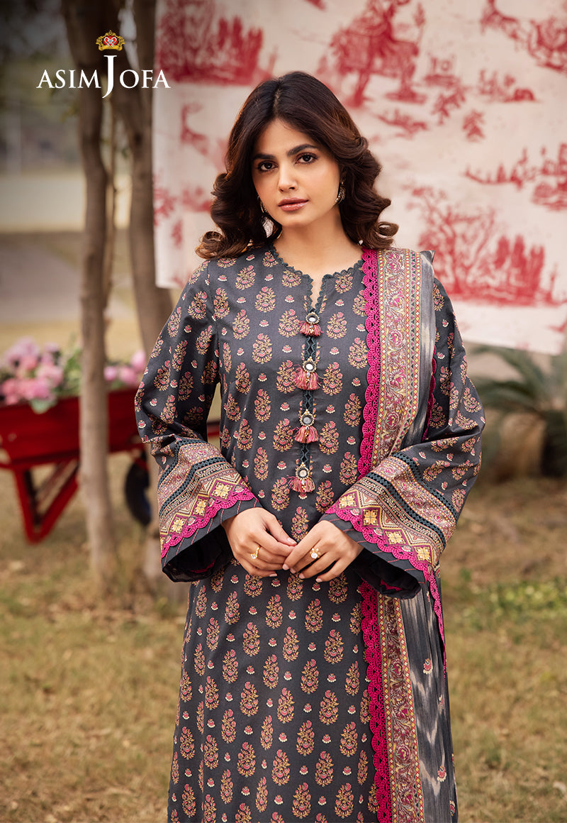 Asim Jofa | Prints Drop 2 | AJUBJ-49 - House Of Hania
