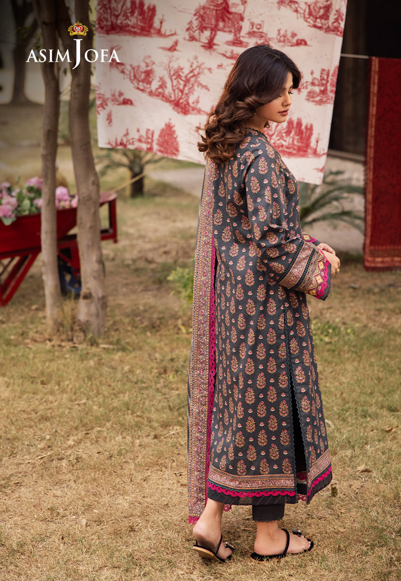 Asim Jofa | Prints Drop 2 | AJUBJ-49 - House Of Hania