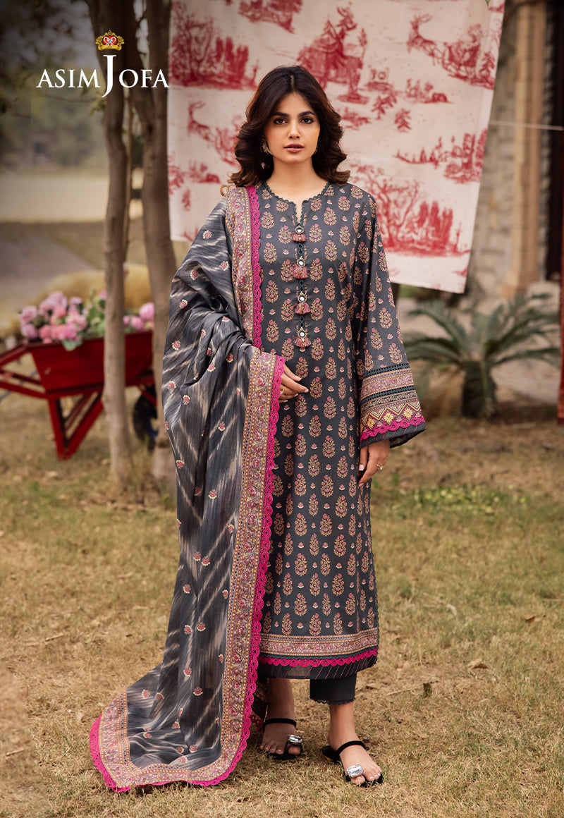 Asim Jofa | Prints Drop 2 | AJUBJ-49 - House Of Hania