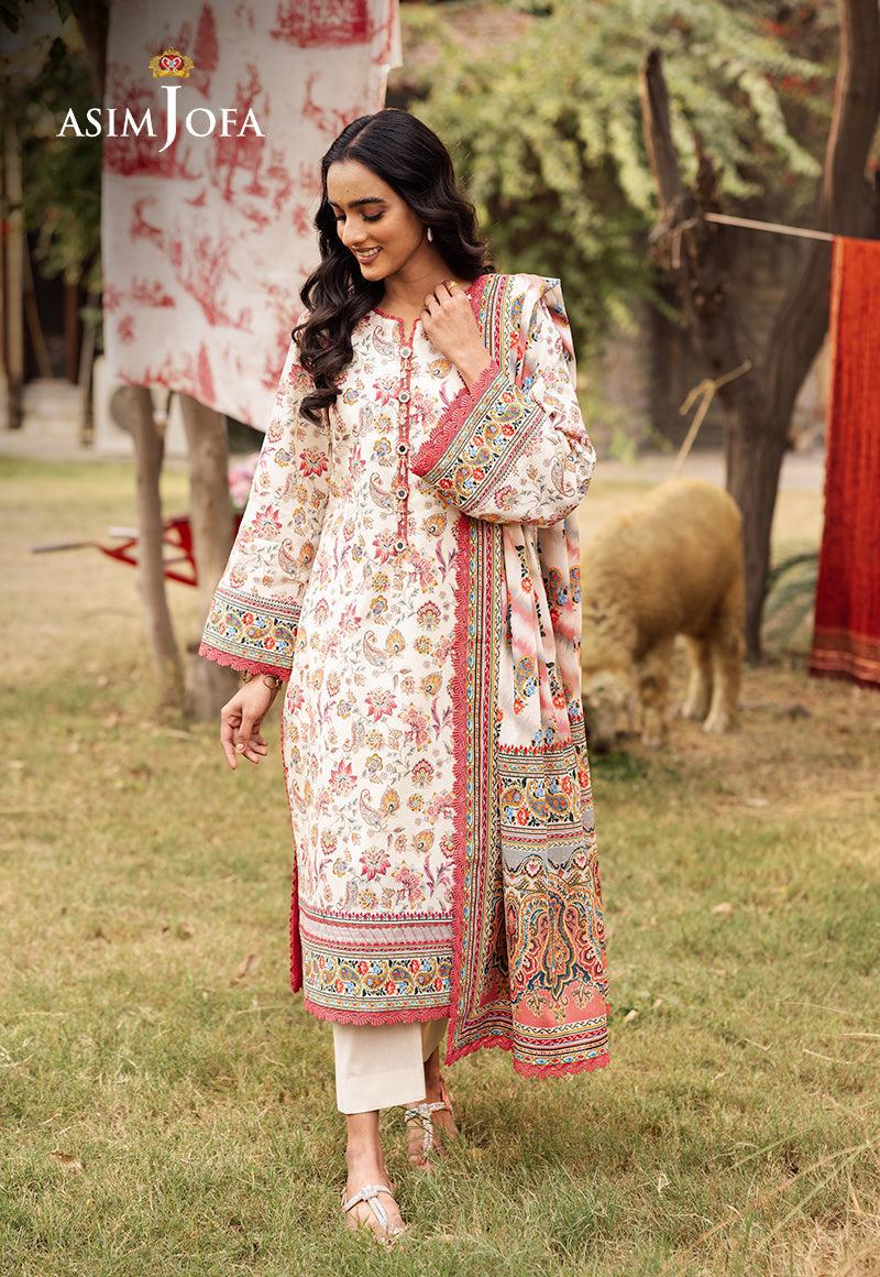 Asim Jofa | Prints Drop 2 | AJUBJ-50 - House Of Hania
