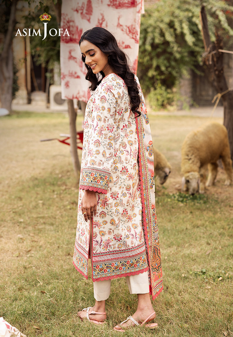 Asim Jofa | Prints Drop 2 | AJUBJ-50 - House Of Hania