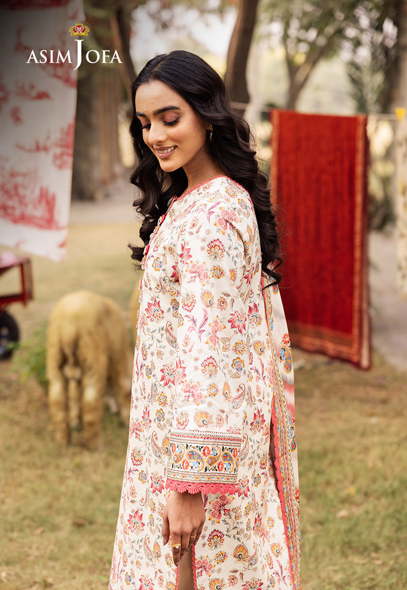 Asim Jofa | Prints Drop 2 | AJUBJ-50 - House Of Hania