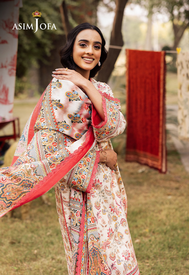 Asim Jofa | Prints Drop 2 | AJUBJ-50 - House Of Hania
