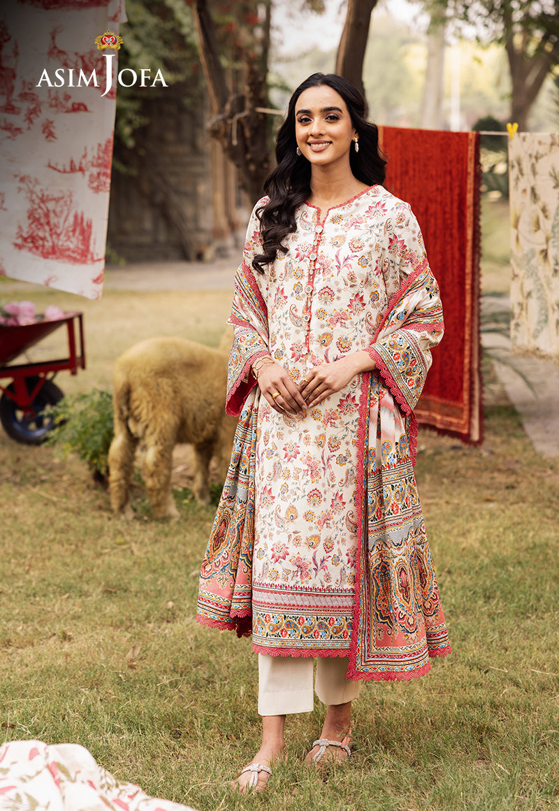 Asim Jofa | Prints Drop 2 | AJUBJ-50 - House Of Hania