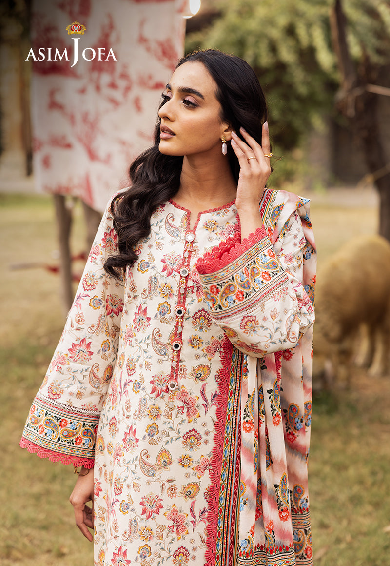 Asim Jofa | Prints Drop 2 | AJUBJ-50 - House Of Hania