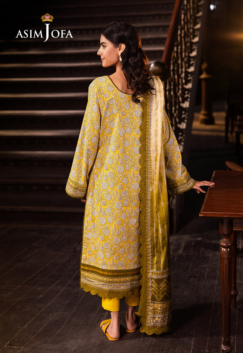 Asim Jofa | Prints Drop 2 | AJUBJ-51 - House Of Hania