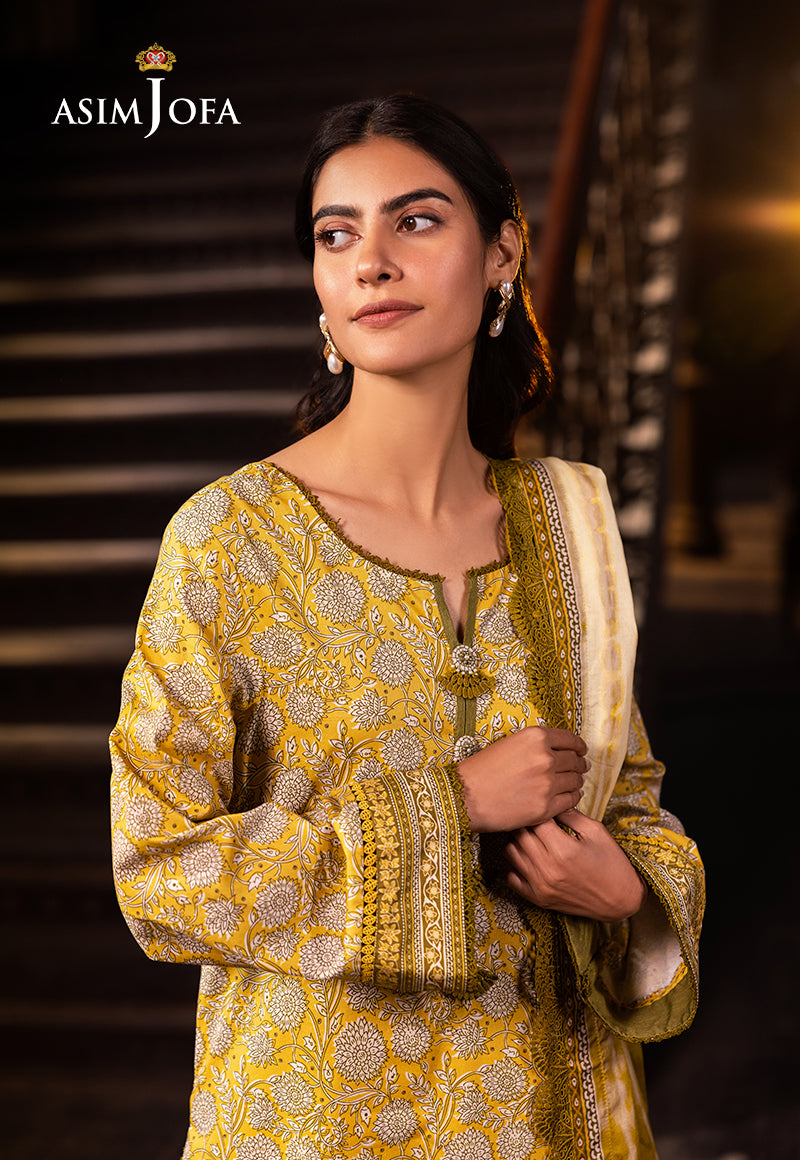 Asim Jofa | Prints Drop 2 | AJUBJ-51 - House Of Hania