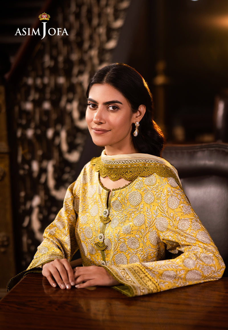Asim Jofa | Prints Drop 2 | AJUBJ-51 - House Of Hania