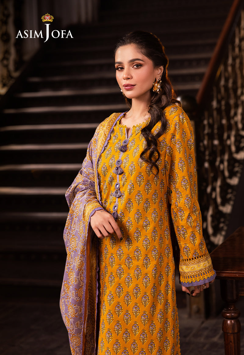 Asim Jofa | Prints Drop 2 | AJUBJ-53 - House Of Hania