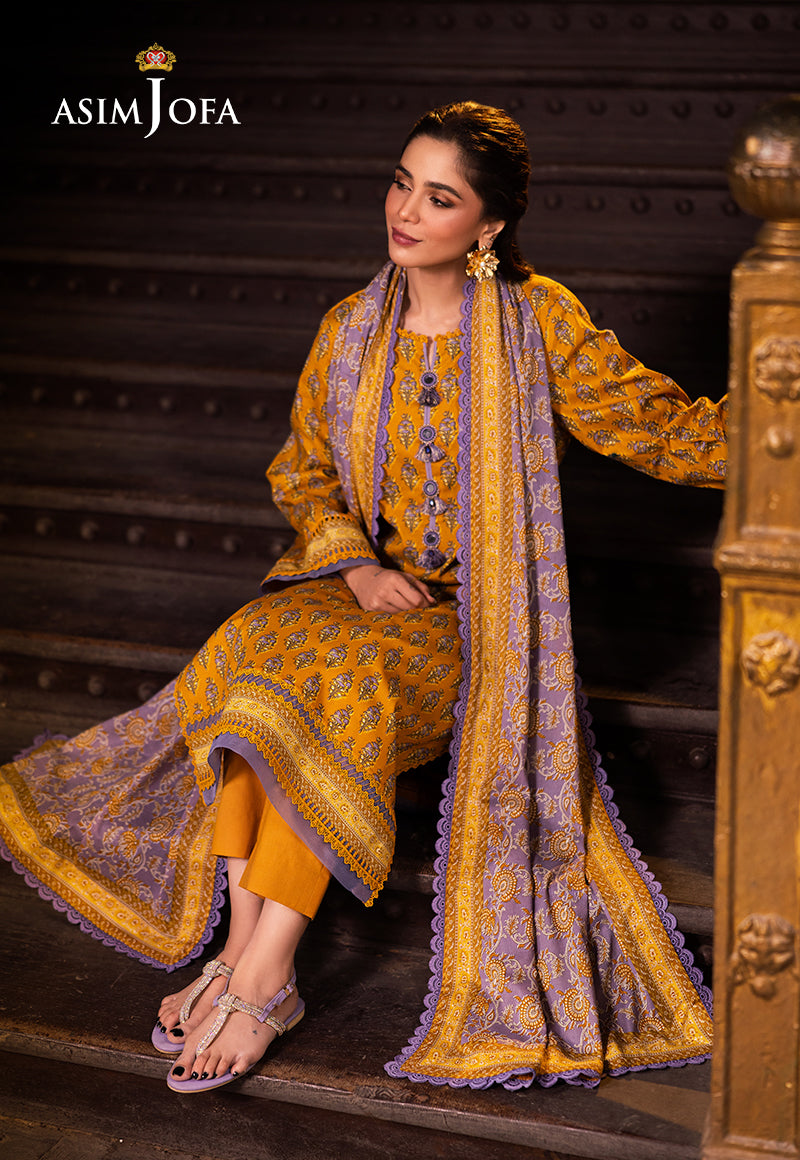 Asim Jofa | Prints Drop 2 | AJUBJ-53 - House Of Hania