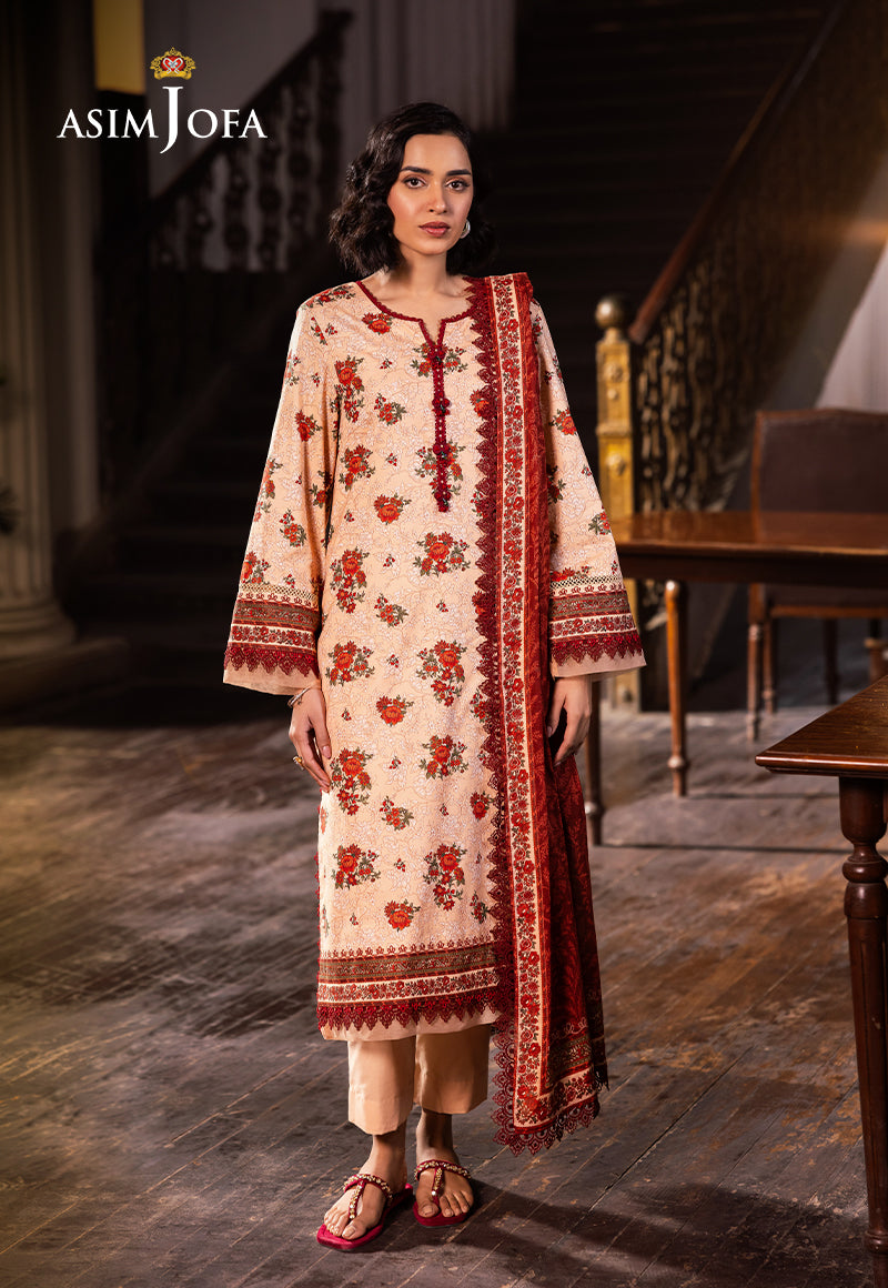 Asim Jofa | Prints Drop 2 | AJUBJ-54 - House Of Hania