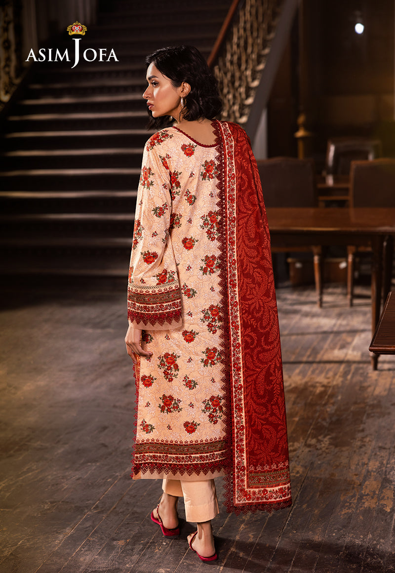 Asim Jofa | Prints Drop 2 | AJUBJ-54 - House Of Hania