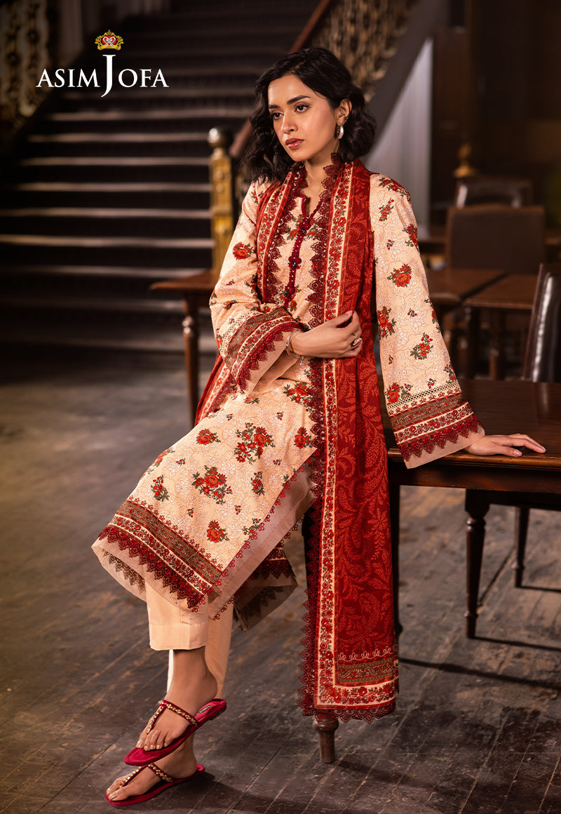 Asim Jofa | Prints Drop 2 | AJUBJ-54 - House Of Hania