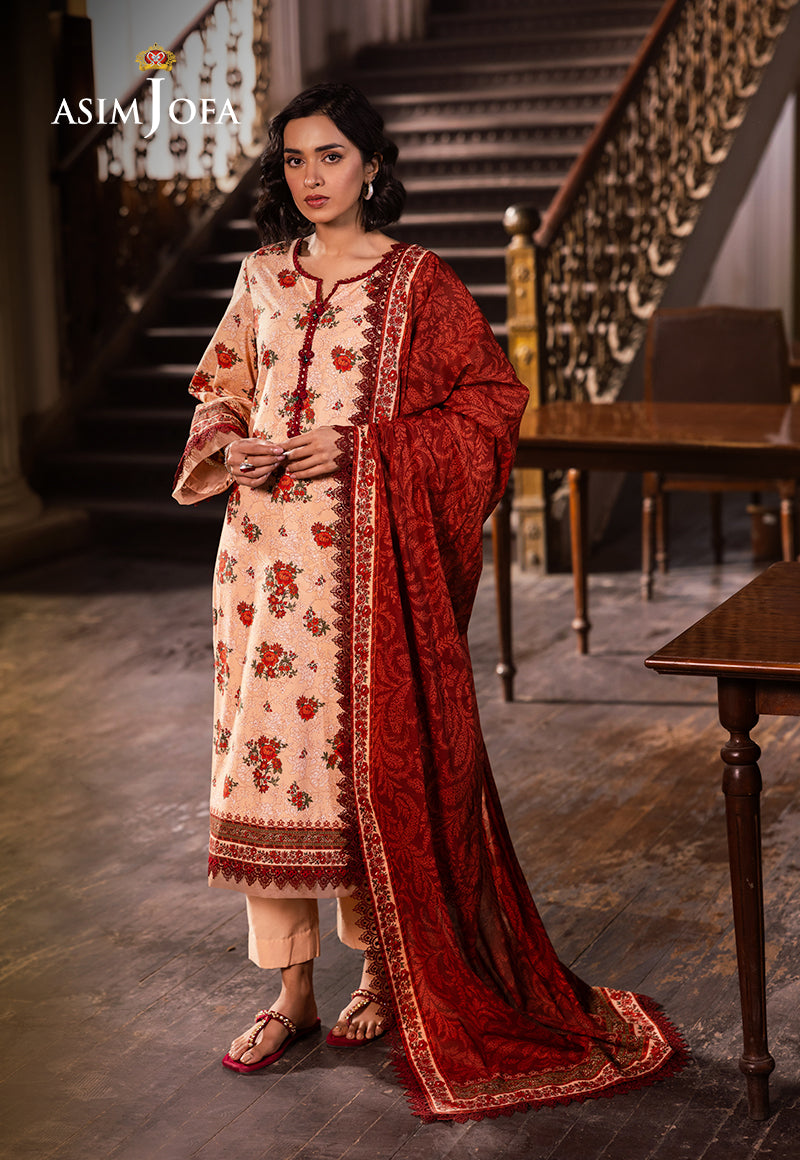 Asim Jofa | Prints Drop 2 | AJUBJ-54 - House Of Hania