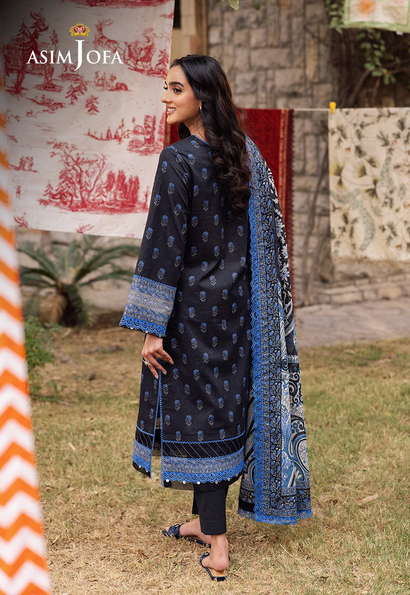 Asim Jofa | Prints Drop 2 | AJUBJ-55 - House Of Hania
