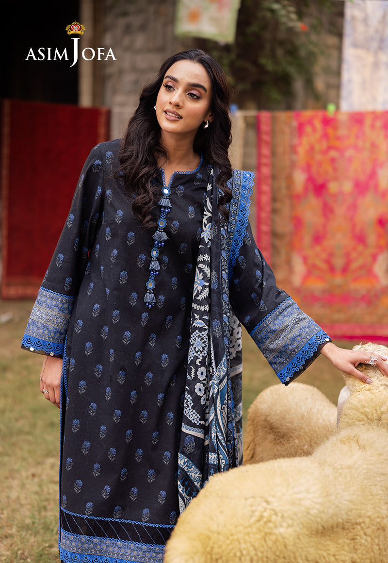 Asim Jofa | Prints Drop 2 | AJUBJ-55 - House Of Hania